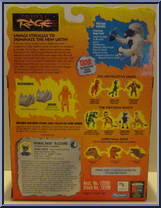 Blizzard from Primal Rage - Virtuous Beasts manufactured by Playmates [Back]
