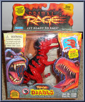 Diablo (Fireball Attack!) from Primal Rage - Destructive Dinos manufactured by Playmates [Front]