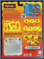 Talon from Primal Rage - Virtuous Beasts manufactured by Playmates [Back]