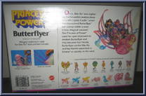 Butterflyer (Collector's Case) from Princess of Power - Accessories manufactured by Mattel [Back]