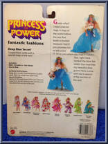 Deep Blue Secret from Princess of Power - Clothes manufactured by Mattel [Back]