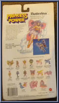 Flutterina from Princess of Power - Basic Series manufactured by Mattel [Back]