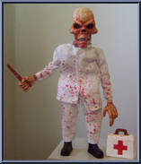 Dr. Death (Final Physical) from Puppet Master - Retro Puppets manufactured by Full Moon [Mike's Collection]