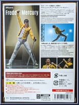 Freddie Mercury (Bohemian Rhapsody) from Queen - S.H. Figuarts manufactured by Bandai [Back]