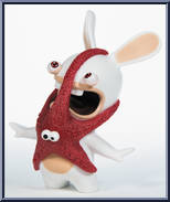 Starfish Friend & Driller from Rabbids - Sound & Action manufactured by McFarlane [Loose]