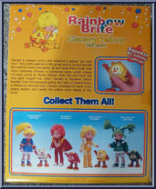 Canary Yellow and Spark from Rainbow Brite - Basic Series manufactured by Toy Play [Back]