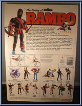 Black Dragon from Rambo - Basic Series manufactured by Coleco [Back]