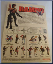 Rambo from Rambo - Basic Series manufactured by Coleco [Back]