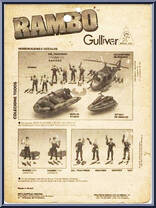 Rambo from Rambo - Basic Series manufactured by Gulliver [Back]