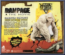 George from Rampage - Movie - Canister Contact manufactured by Lanard Toys [Back]