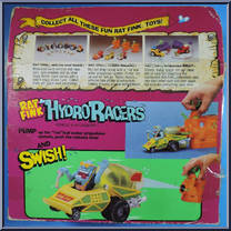 Dirty Doug in his Dune Blaster from Rat Fink - Hydro Racers manufactured by Kenner [Back]