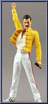 Freddie Mercury from Real Action Heroes - Queen manufactured by Medicom [Loose]