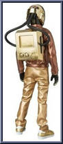 Guy-Manuel de Homem-Christo (Copper Suit) from Real Action Heroes - Daft Punk manufactured by Medicom [Loose]