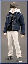 Kihihara Naoto (Blue Jacket) from Real Action Heroes - Night Head manufactured by Medicom [Loose]