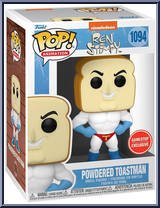 Powdered Toast Man from Ren and Stimpy - Pop! Vinyl Figures manufactured by Funko [Front]