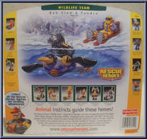 Bob Sled & Tundra from Rescue Heroes - Wildlife Team manufactured by Fisher-Price [Back]