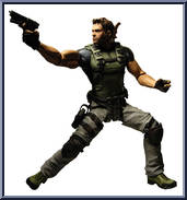 Chris Redfield from Resident Evil 5 - Basic Series manufactured by Neca [Loose]