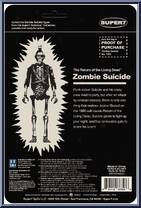 Zombie Suicide (Monster Glow) from Return of the Living Dead - ReAction Figures manufactured by Super7 [Back]