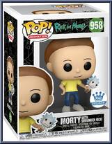 Morty with Shrunken Rick from Rick and Morty - Pop! Vinyl Figures manufactured by Funko [Front]