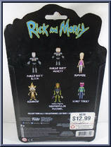 Summer from Rick and Morty - Action Figures manufactured by Funko [Back]