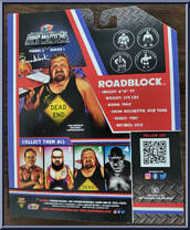 Roadblock (Road Closed) from Ring Masters - Basic Series manufactured by Rush Collectibles [Back]