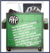 Marlin Monroe'd Kill from R.I.P. Rainbows in Pieces - Series 1 manufactured by MGA Entertainment [Back]