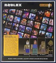 Icons Gold Collector's Set from Roblox - Box Sets manufactured by Jazwares [Back]
