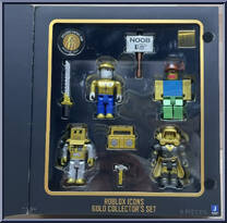 Icons Gold Collector's Set from Roblox - Box Sets manufactured by Jazwares [Front]