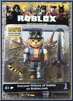 Tigercaptain from Roblox - Virtual 4 manufactured by Jazwares [Front]
