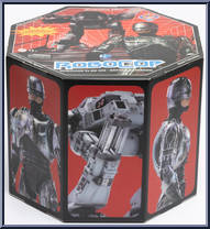 Robocop ED-209 vs Robocop Battle Damaged from Robocop - Basic Series manufactured by Hiya Toys [Front]