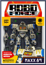 Maxx 89 from Robo Force - Wave 1 manufactured by Nacelle Company [Front]