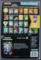Bioroid Terminator from Robotech - Basic Series manufactured by Matchbox [Back]