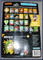 Miriya (Black) from Robotech - Basic Series manufactured by Matchbox [Back]