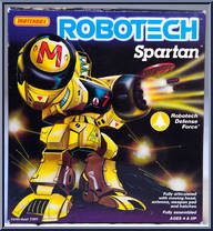Spartan from Robotech - Accessories manufactured by Matchbox [Front]