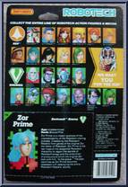 Zor Prime from Robotech - Basic Series manufactured by Matchbox [Back]