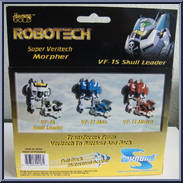 VF-1S Skull Leader from Robotech - Super Veritech Morphers manufactured by Toynami [Back]