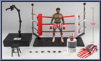 Apollo Creed from Rocky - Exquisite Super Series manufactured by Hiya Toys [Loose]