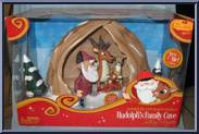 Rudolph's Family Cave (Skinny Santa) from Rudolph - Boxed Action Figures manufactured by Forever Fun [Front]
