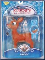 Rudolph (Deluxe Talking, Light-Up Nose) from Rudolph - Large Figures manufactured by Memory Lane [Front]