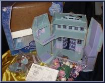 Santa's Castle (Window Box) (Foreman, Mrs Claus, Casual Santa) from Rudolph - PVC Boxed Sets manufactured by Memory Lane [Loose]