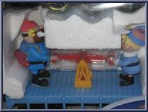 Rudolph's Red Nosed Express (4 Foot) from Rudolph - Interactive Toys manufactured by Memory Lane [Front]