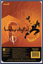 Bobby Digital (Digital Bullet) from RZA - ReAction Figures manufactured by Super7 [Back]