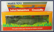 Crocodile from Safari Adventure - Animals manufactured by Marx [Front]
