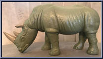 Rhinoceros from Safari Adventure - Animals manufactured by Marx [Loose]