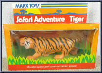Tiger from Safari Adventure - Animals manufactured by Marx [Front]