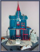 Crystal Castle from Saga of Crystar - Playsets manufactured by Remco [Loose]