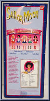 Sailor Mercury from Sailor Moon - 11.5" Deluxe Adventure Dolls manufactured by Irwin Toys [Back]