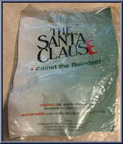 Comet the Reindeer from Santa Clause - Basic Series manufactured by Subway [Back]