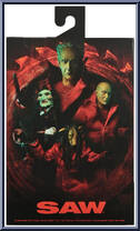 Jigsaw (Red Robe) from Saw - Ultimate manufactured by Neca [Back]