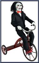 Billy Puppet with Tricycle from Saw - Basic Series manufactured by Trick or Treat Studios [Loose]